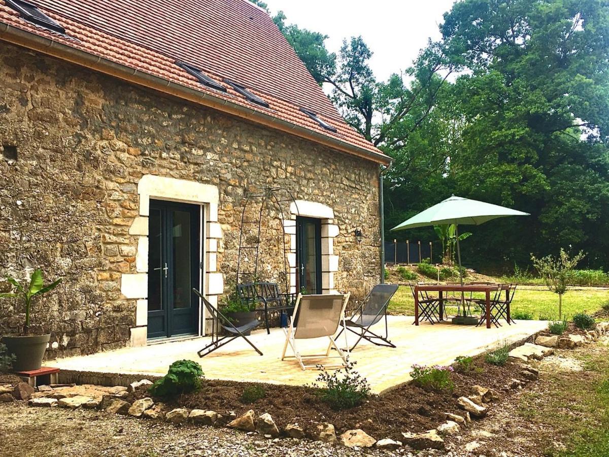 Maison Chaleureuse Avec Piscine Padirac Exteriör bild